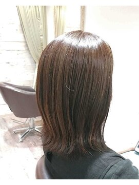 ジーナ(ZINA) 伸ばし中の方にオススメな外ハネスタイル！