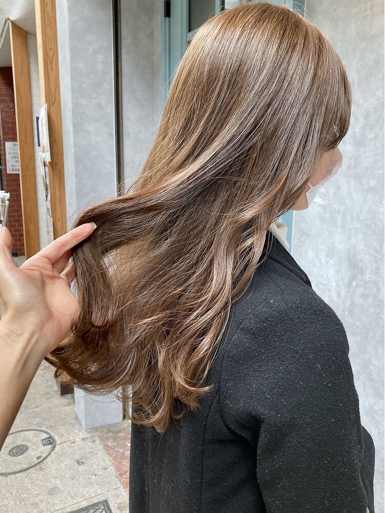 NAVANA ORIGINALQUALITY ミルクティブラウン レイヤーミディ 物足りなかっ 