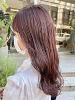 ヘアーメイクオズ(hair make O/S) ヘアーメイクオズ＆金あゆみ　オレンジブラウン