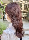ヘアーメイクオズ&金あゆみ オレンジブラウン