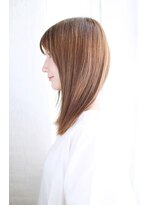 シュシュット(chouchoute)&nbsp;吉祥寺3分/透明感セクションカラー外ハネボブペールベージュ/041