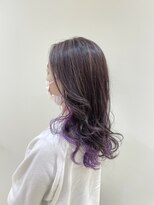 ラソニシカサイ(Lazo nishikasai)&nbsp;インナーパープル＆ハイライトロング