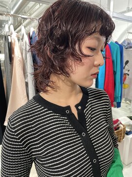 ヘン(hen) 【心斎橋hen】ウルフパーマ ウルフカット