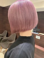 ジャム(Jam)&nbsp;人気の前下がりボブ×夏色ピンクカラーで可愛く★中村大輔