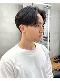 センターパート/ニュアンスパーマ