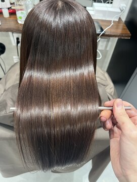 ライア 吉祥寺南口店(laia) ウォームブラウン×髪質改善【髪質改善laia吉祥寺美容室】