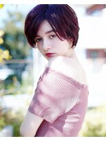 ネックス 表参道本店(nex)&nbsp;髪質改善カラー/ピンク/ショート