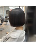 丸みミニボブ
