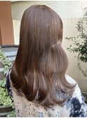ラベンダーアッシュ/透明感カラー/寒色系/顔周りレイヤー/艶髪