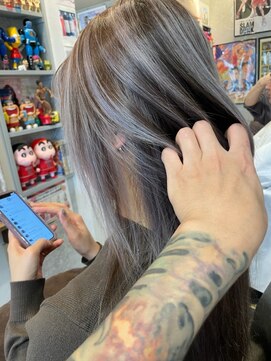 ヘア メイク ココ(hair make coco) WHITE COLOR!