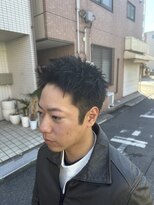 スウェル 船橋店(Swell)&nbsp;ダークアッシュ/アッシュブラック/カルマパーマ/ベリーショート2