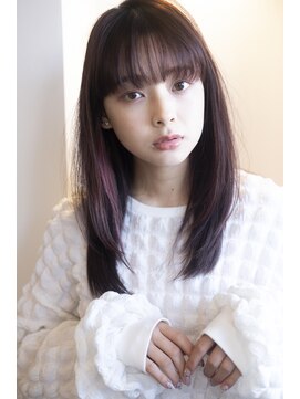 ジョワイユヘアーデザイン(Joyeux) 【joyeux】黒髪が可愛い♪カジュアルストレート