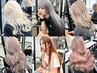 【新規限定♪】ブリーチありダブルカラー＋前髪カット＋保湿トリートメント