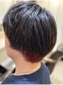襟足に個性を！インナーショート