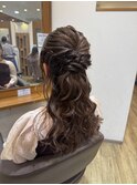 お呼ばれヘアセット