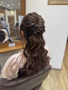 スウィートテラス 読谷村大湾店 お呼ばれヘアセット