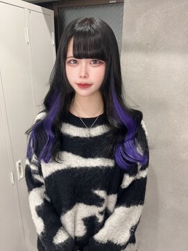 スウィープ(sweep) インナーエクステ×フェイクブラック