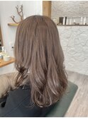 【透明感】アッシュベージュ