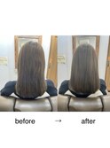 髪質改善カラー・髪質改善・縮毛矯正・白髪染め・白髪ぼかし