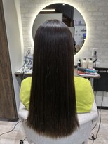 ジーニー(Genie)&nbsp;髪質改善ストレート＋艶カラー