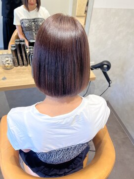 ルシティ(Le City) 髪質改善ストレート【ダブルカラー/ブリーチ/髪質改善】