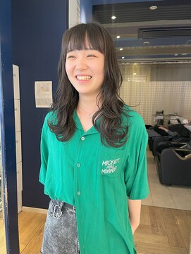 コワファースト 大分(COIFF1RST) 顔周りにレイヤーが可愛いカット