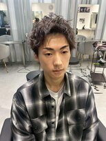 メンズサロン キング 枚方店(Men’s salon K!ng)&nbsp;ホワイトメッシュ/ツイスト/ツイスパ/パーマ/メンズ/眉毛