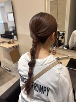 アヤナバイアヤラ 西船橋店(ayana by ayala)&nbsp;タイト編みおろし×ロング