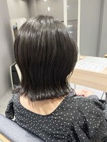 バイエイト(X8) 切りっぱなしロブ/顔周りレイヤー/髪質改善/トリートメン