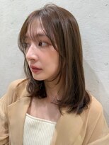 ロンドプランタン 恵比寿(Lond Printemps)&nbsp;オリーブグレー/グランマッシュ/ココアベージュ/レイヤーカット