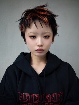 ギークス(GEEKS) 【GEEKS渋谷】渋谷/お任せデザインカラー/レイヤーショート/小顔