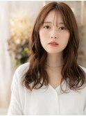 シンメトリー抜け感くせ毛風レイヤーパーマc7北浦和20代30代40代