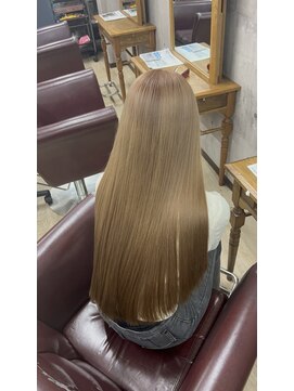 シェノン 近鉄奈良店(CHAINON) ダメージは最小限に。1度はしてみたいミルクティーベージュ