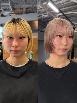 ニーィ バイ カータ(Niii by CARTA) ルーツカラーボブ