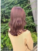 【イエベ】ピンクブラウン