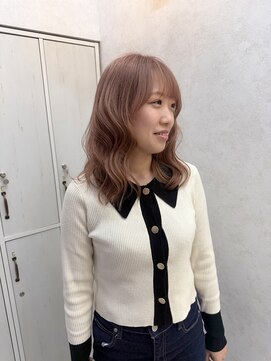 カロン トウキョウ 中野北口店(Kalon Tokyo) ブリーチありでできるピンクベージュ
