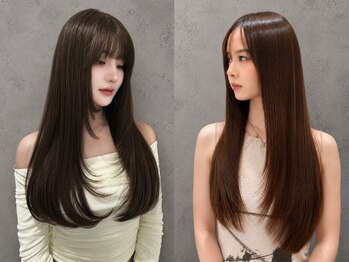 メゾンセブンルックス 宇都宮簗瀬店(Maison 7LOOKS)の写真/思わず見惚れる、レイヤースタイルの映える美髪ストレート!髪質改善/縮毛矯正/酸性ストレート/宇都宮