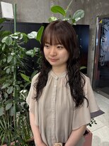 キャラハーフ 池袋東口店(KYARA HALF) ニュアンスパーマ/ナチュラルパーマ/ブラウンカラー