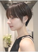 マッシュショートハンサムショートくびれショート