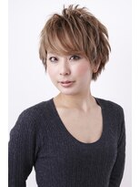 マリーナヘアー(marina hair) 【marina hair　武蔵小杉】ミルクティボーイッシュショート☆