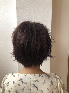 ロンドアベニール 北千住(Lond avenir) ｎａｍｉｅ　大人可愛いナチュラルショートボブ