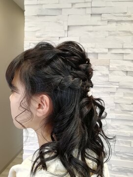 ヘアアンドスパ スロー(hair&spa slow) 結婚式☆ヘアアレンジ☆