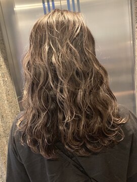 ウィルゴ(VIRGO) バレイヤージュ ハイライト 3Dカラー アッシュグレージュ