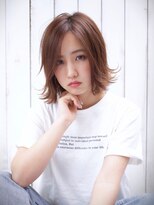 ジジ アドラーブル ヘア サロン(JiJi ADRABLE HAIR SALON)&nbsp;【JiJi】ナチュラル 外はね ルーズ ボブ