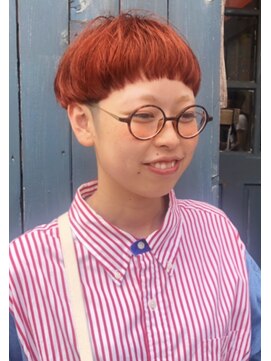 マギーヘア(magiy hair) オレンジマッシュ［magiyhair西部笑］