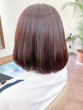 オブジェ ナチュレ(OBJE’T nature) ピンクブラウンボブ