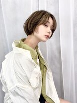 エムスラッシュ みなとみらい馬車道店(M SLASH)&nbsp;馬車道/オリーブベージュ/伸ばしかけ/ナチュラルボブz1