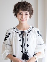 ヘアアンドエステ ヒロイン 西麻布本店(Hair&Esthe HIROIN)&nbsp;ゆる巻き大人ショート