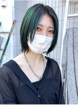 ユイマァル 倉敷店(YUIMARL) アンブレラカラー×姫ウルフ