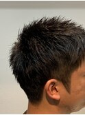 ツーブロベリーショート